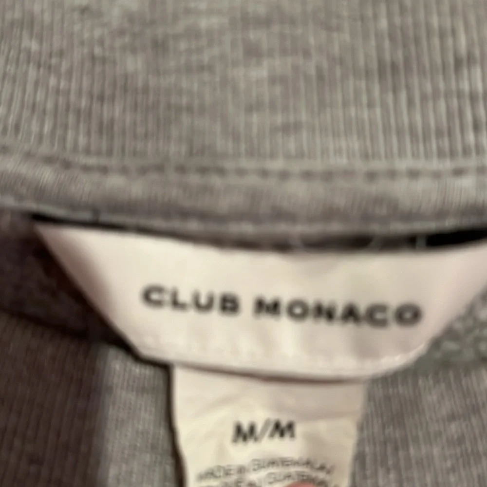 Club Monaco cropped sweatshirt - Picture 2 of 3